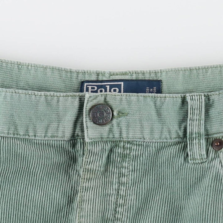 Ralph Lauren POLO by Ralph Lauren Rare Color Corduroy Pants Men's W36 (approx.) cotton Mint green Vintage Second Hand