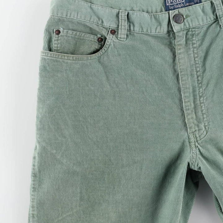 Ralph Lauren POLO by Ralph Lauren Rare Color Corduroy Pants Men's W36 (approx.) cotton Mint green Vintage Second Hand