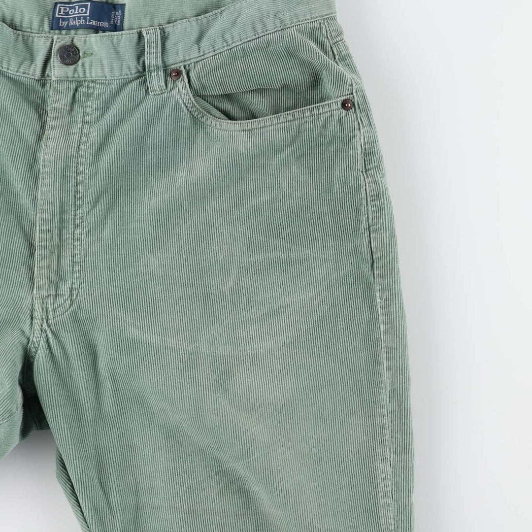 Ralph Lauren POLO by Ralph Lauren Rare Color Corduroy Pants Men's W36 (approx.) cotton Mint green Vintage Second Hand