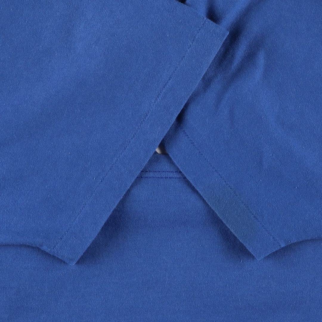 90'S Russell NUBLEND Logo Print T-Shirt, Made in USA, Men's XL (approx.), Vintage cotton blue type Vintage Second Hand