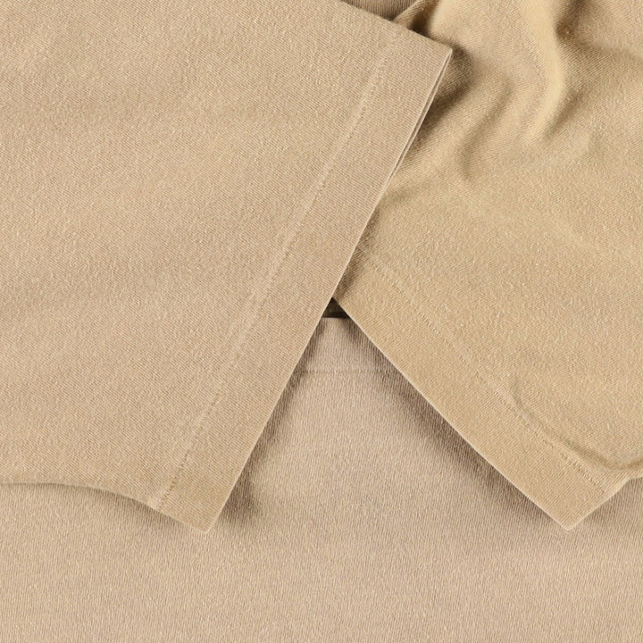90'S GAP Old Gap Short Sleeve Printed T-Shirt Made in USA Men's L Size Vintage cotton Beige type Vintage Second Hand