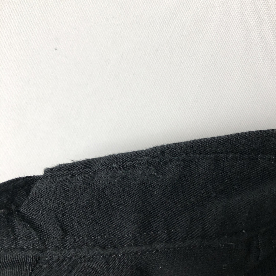 Carhartt Long-Sleeve Work Shirt, Men's Size S (approx.) polyester black type Vintage Second Hand