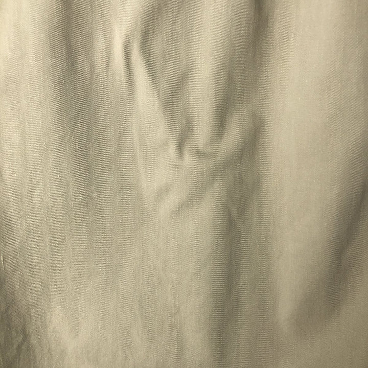 80'S BB BRAND LOT470 Long-Sleeve Work Shirt, Men's Size M (Equivalent), Vintage cotton Beige type Vintage Second Hand