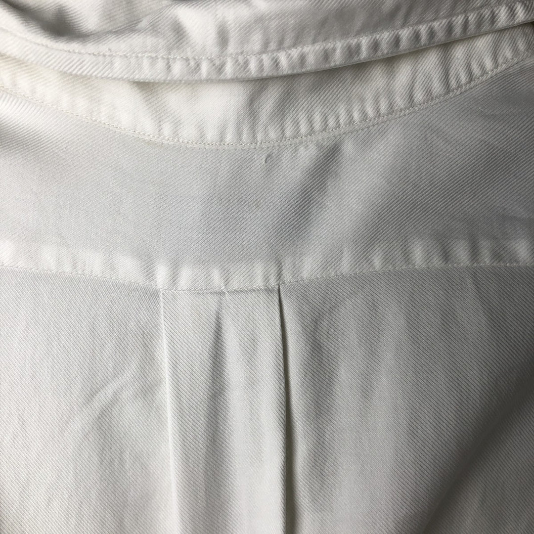 Brooks Brothers long sleeve button down shirt made in USA, size L for men cotton white type Vintage Second Hand
