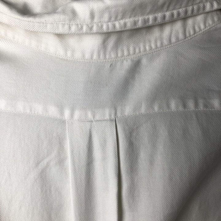 Brooks Brothers long sleeve button down shirt made in USA, size L for men cotton white type Vintage Second Hand