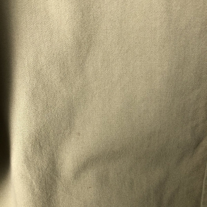 Eddie Bauer long-sleeved button-down shirt, men's size L cotton Beige type Vintage Second Hand