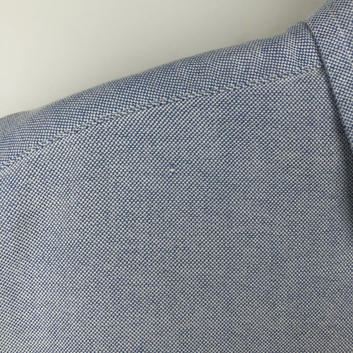 Ralph Lauren long sleeve button down shirt, men's size L cotton Blue type light blue Vintage Second Hand