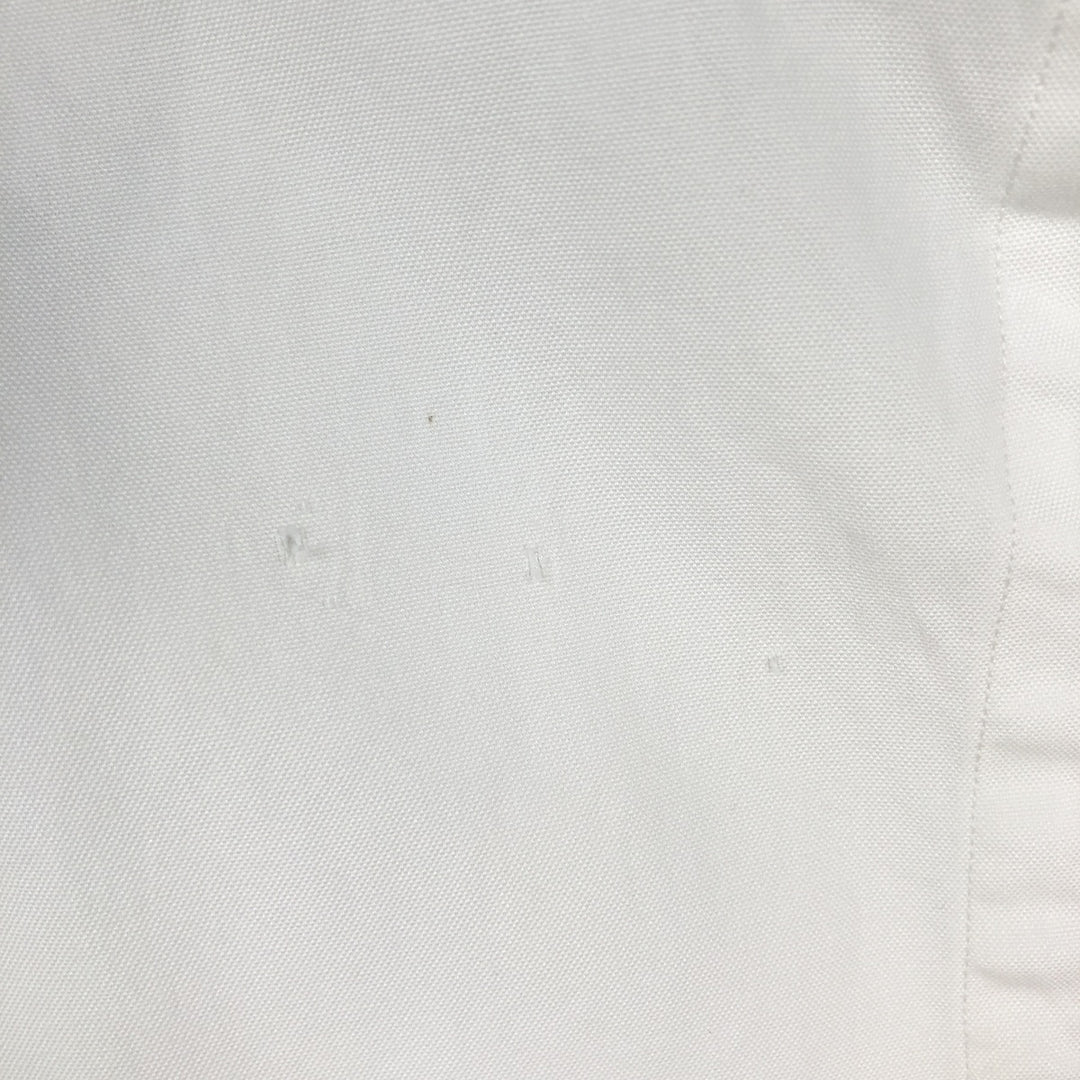 Ralph Lauren YARMOUTH long sleeve button down shirt, men's size L cotton white type Vintage Second Hand