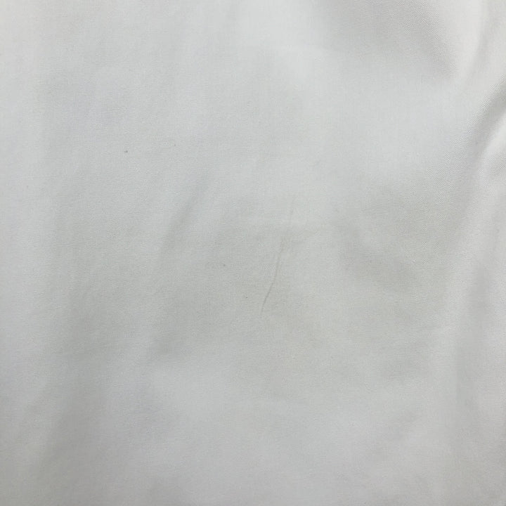 Ralph Lauren YARMOUTH long sleeve button down shirt, men's size L cotton white type Vintage Second Hand