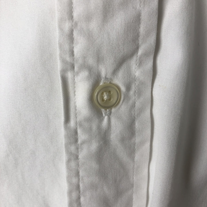 Ralph Lauren CUSTOM FIT long sleeve button down shirt, men's XL size cotton white type Vintage Second Hand