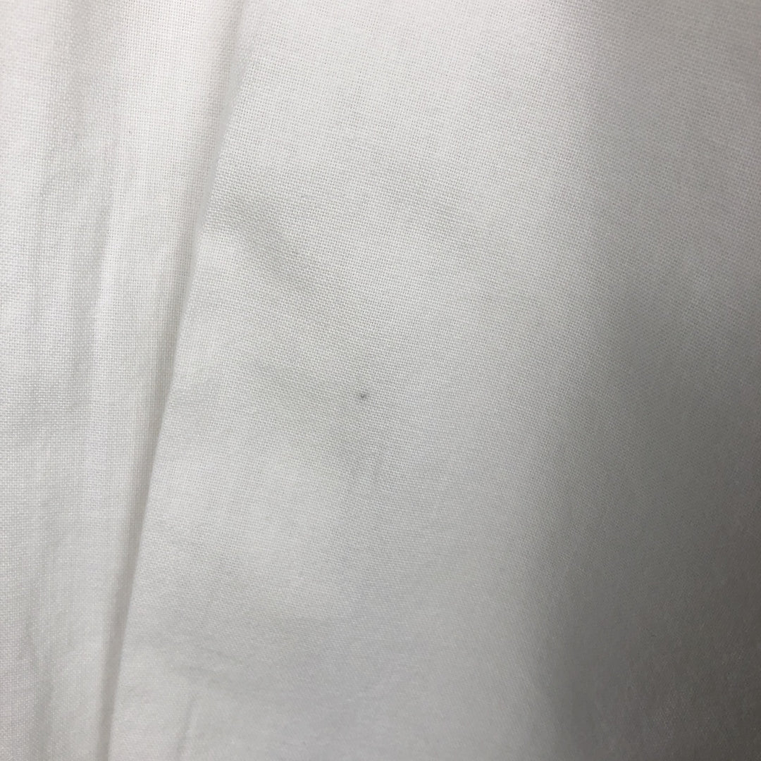 Ralph Lauren CUSTOM FIT long sleeve button down shirt, men's size M cotton white type Vintage Second Hand