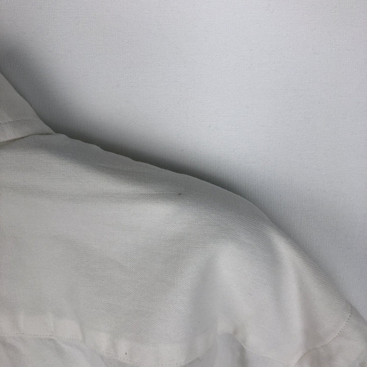Ralph Lauren CUSTOM FIT long sleeve button down shirt, men's size M cotton white type Vintage Second Hand