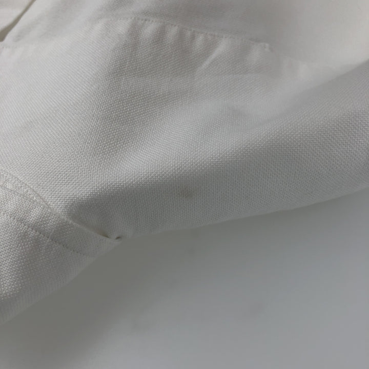 Ralph Lauren long sleeve button down shirt, men's XL size cotton white type Vintage Second Hand