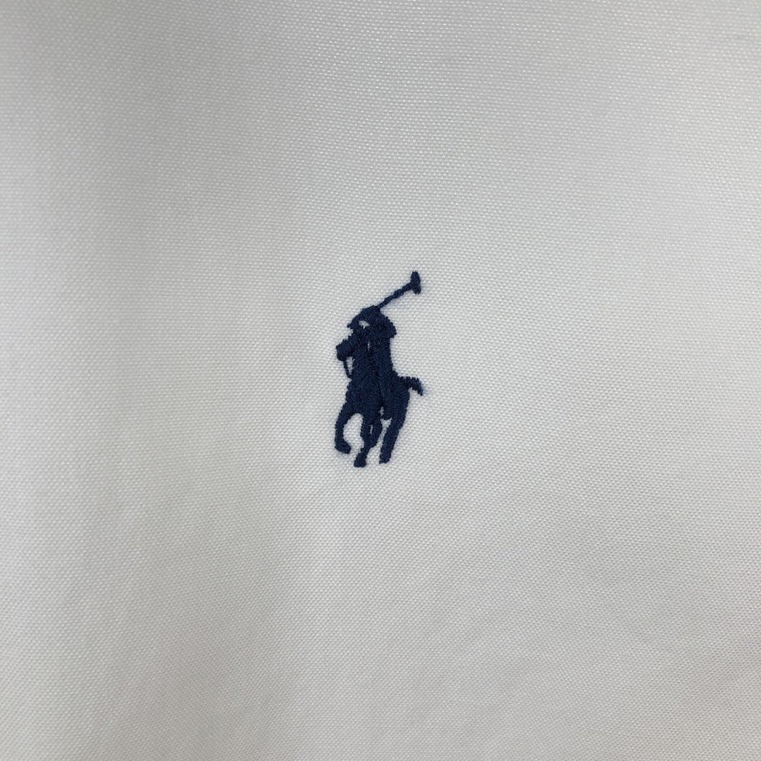Ralph Lauren YARMOUTH long sleeve button down shirt, men's XL size cotton white type Vintage Second Hand