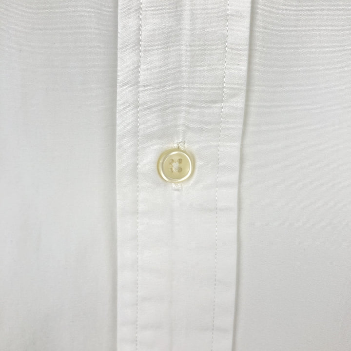 Ralph Lauren BLAKE long sleeve button down shirt, men's size L cotton white type Vintage Second Hand