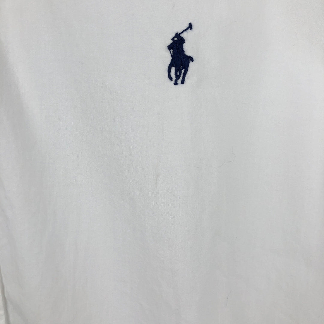 Ralph Lauren Classic Fit Long Sleeve Button Down Shirt Men's XL cotton white type Vintage Second Hand