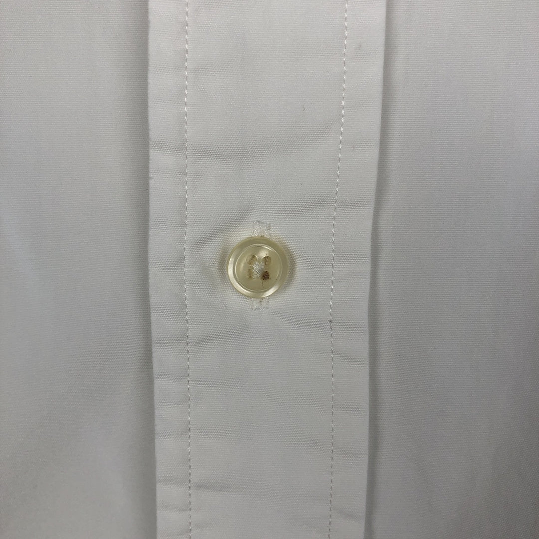 Ralph Lauren Classic Fit Long Sleeve Button Down Shirt Men's XL cotton white type Vintage Second Hand