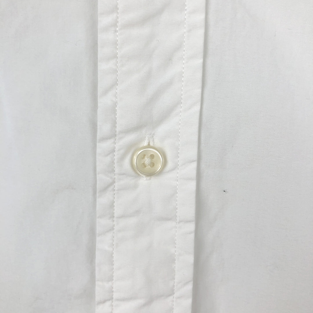 Ralph Lauren POLO RALPH LAUREN Long-Sleeve Cotton Shirt, Men's Size XL (approx.) cotton white type Vintage Second Hand