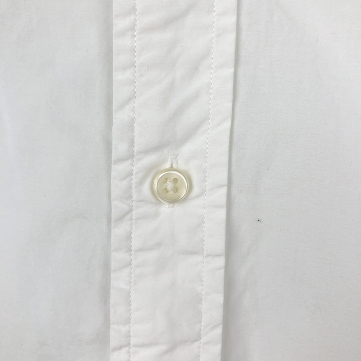 Ralph Lauren POLO RALPH LAUREN Long-Sleeve Cotton Shirt, Men's Size XL (approx.) cotton white type Vintage Second Hand