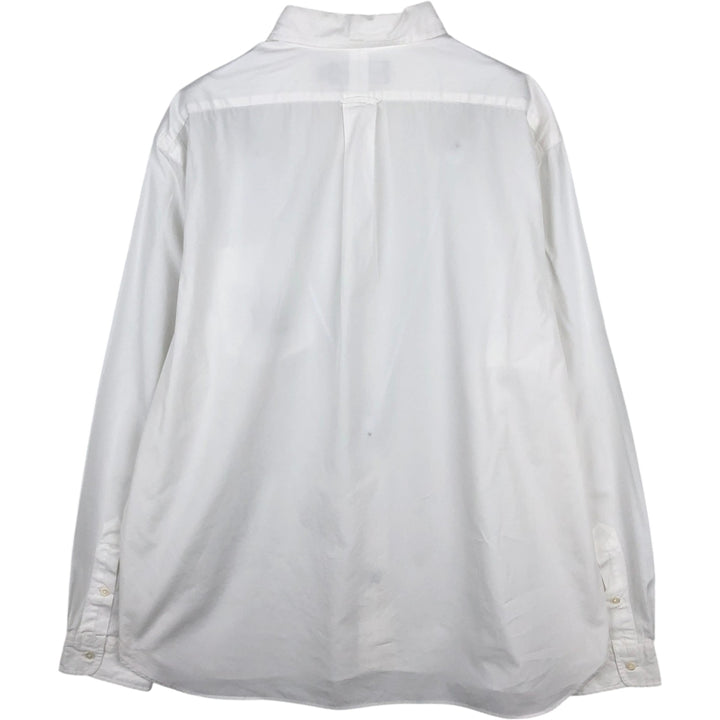 Ralph Lauren long sleeve button down shirt, men's XL size cotton white type Vintage Second Hand