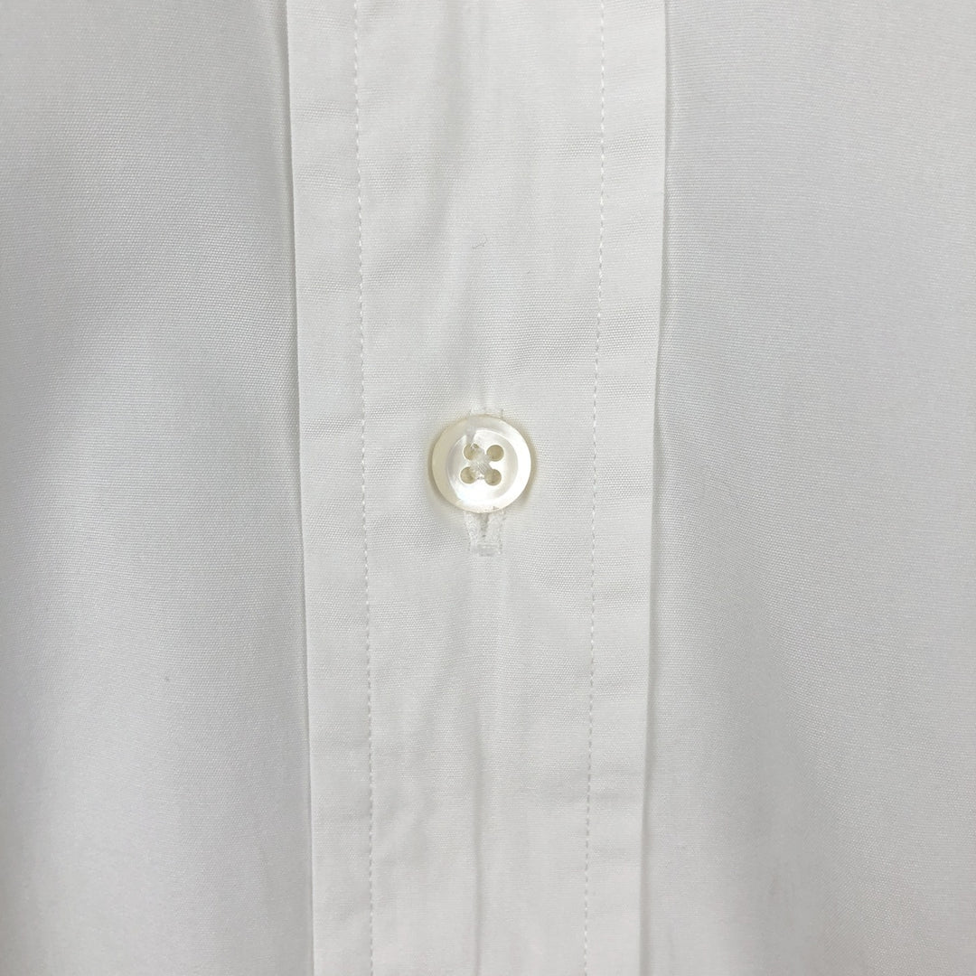Ralph Lauren long sleeve button down shirt, men's XL size cotton white type Vintage Second Hand