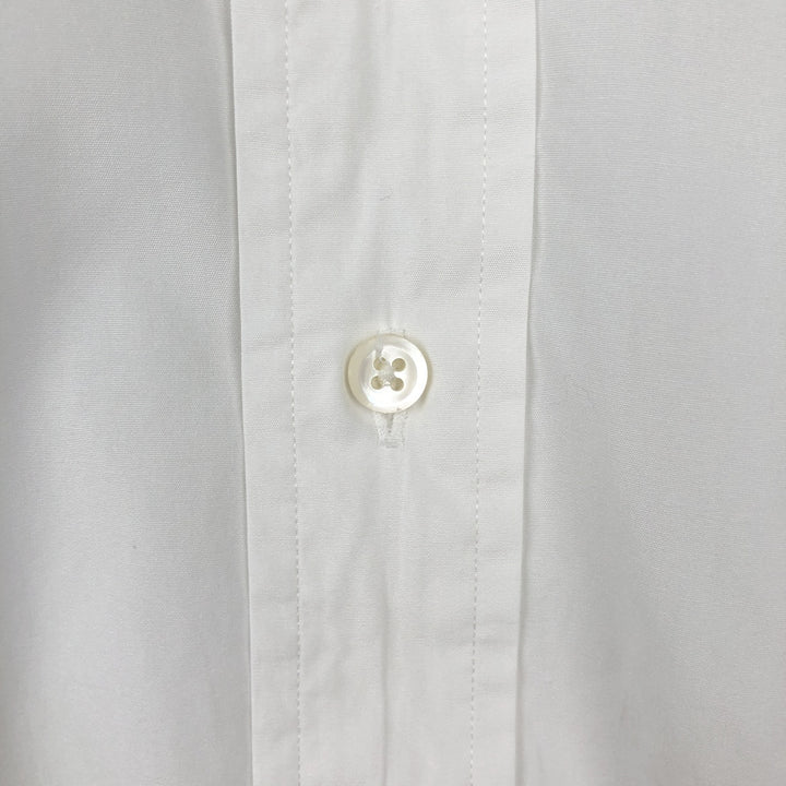 Ralph Lauren long sleeve button down shirt, men's XL size cotton white type Vintage Second Hand