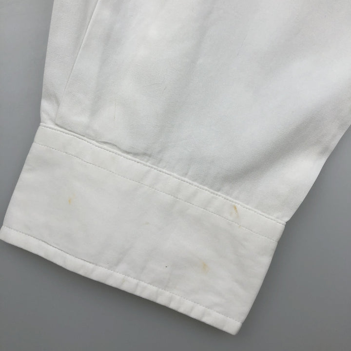 Ralph Lauren long sleeve button down shirt, men's XL size cotton white type Vintage Second Hand