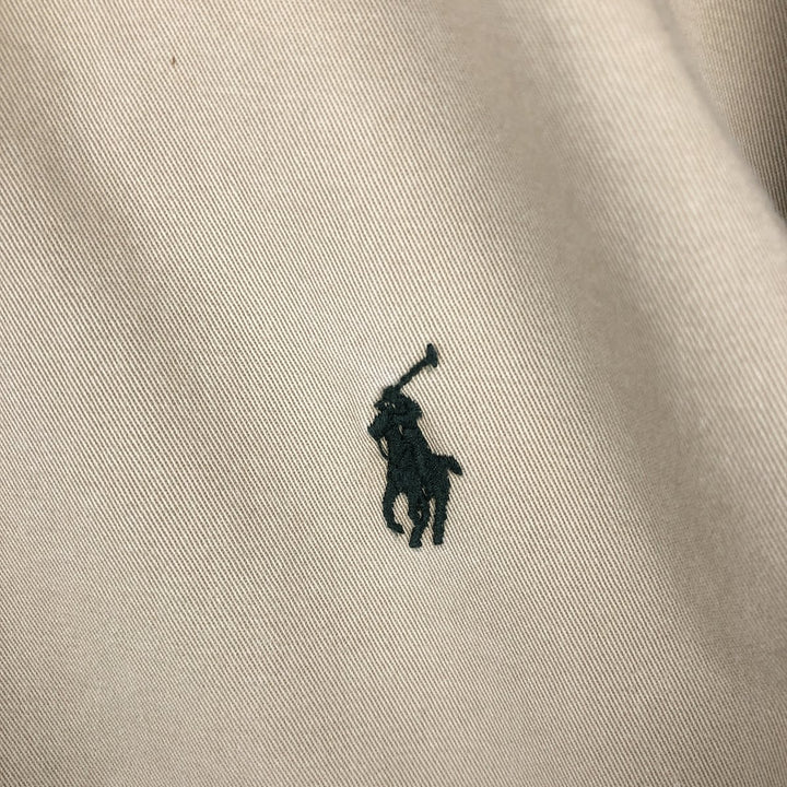 Ralph Lauren BLAKE long sleeve button down shirt, men's XL size cotton Beige type Vintage Second Hand