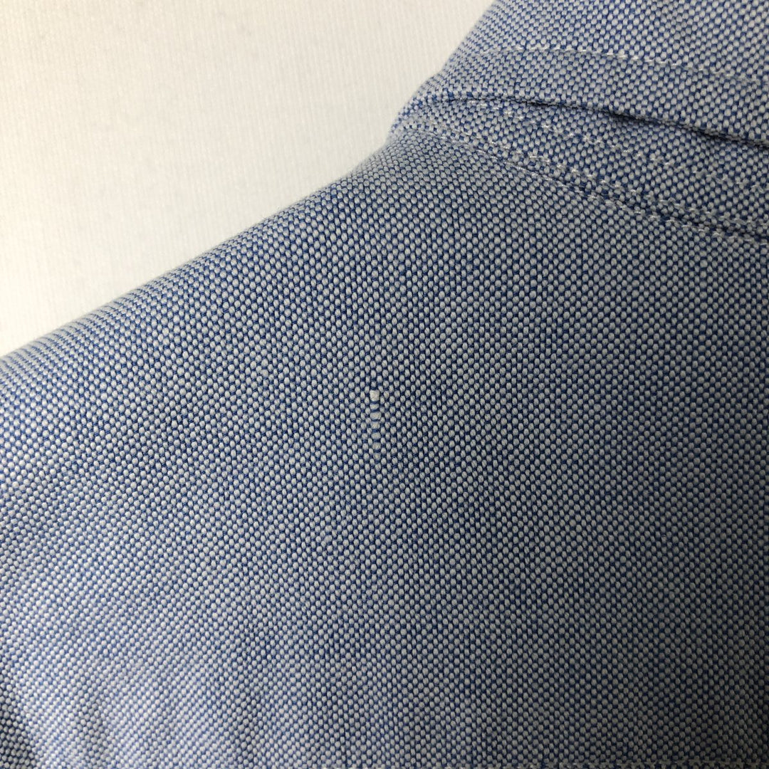 Ralph Lauren long sleeve button down shirt, men's size L cotton Blue type light blue Vintage Second Hand