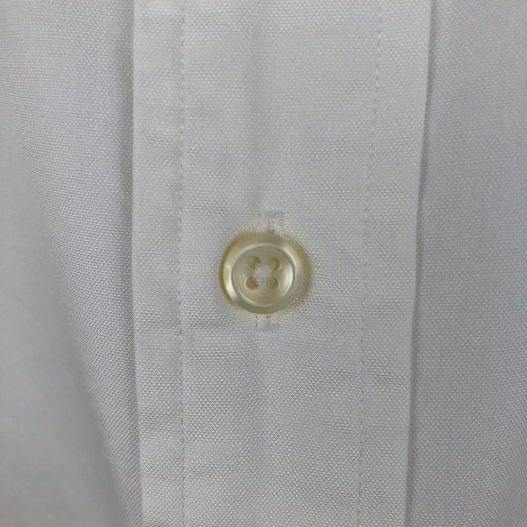 Ralph Lauren Andrew Long Sleeve Cotton Shirt, Men's XL cotton white type Vintage Second Hand