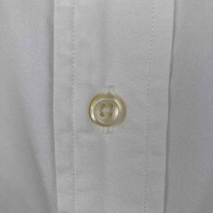 Ralph Lauren Andrew Long Sleeve Cotton Shirt, Men's XL cotton white type Vintage Second Hand