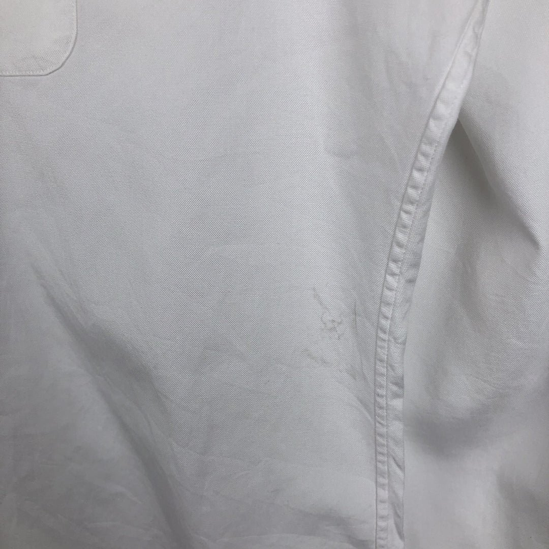 Ralph Lauren Andrew Long Sleeve Cotton Shirt, Men's XL cotton white type Vintage Second Hand