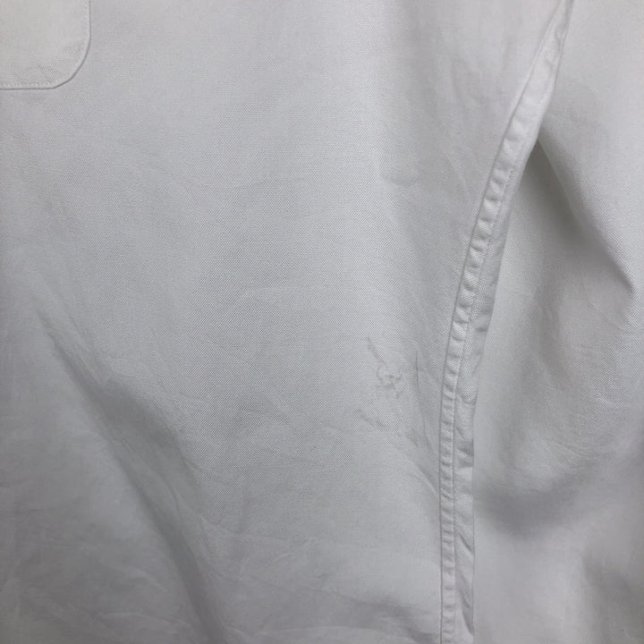 Ralph Lauren Andrew Long Sleeve Cotton Shirt, Men's XL cotton white type Vintage Second Hand