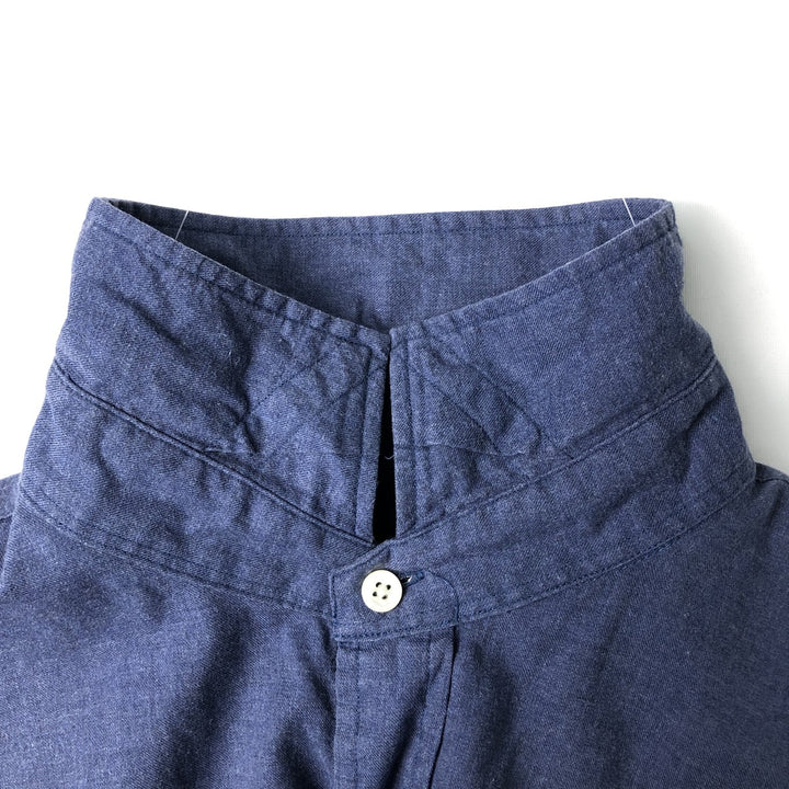 Ralph Lauren POLO RALPH LAUREN Slim Fit Long-Sleeve Cotton Shirt, Men's Size XL (approx.) cotton blue type Vintage Second Hand