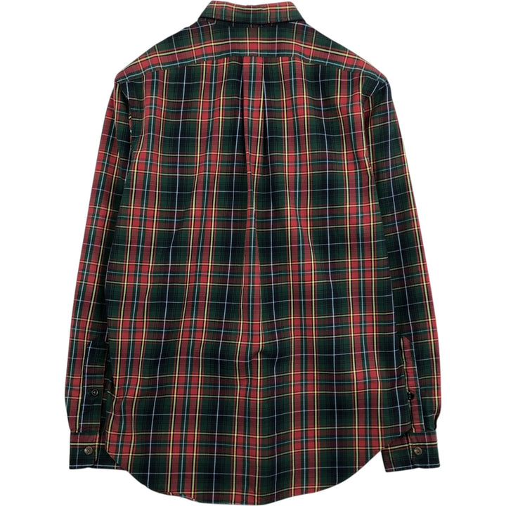 Ralph Lauren POLO by Ralph Lauren WHITFIELD CLASSIC FIT Long-Sleeve Cotton Check Shirt, Men's Size M (approx.) cotton red type Vintage Second Hand