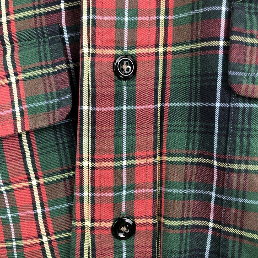 Ralph Lauren POLO by Ralph Lauren WHITFIELD CLASSIC FIT Long-Sleeve Cotton Check Shirt, Men's Size M (approx.) cotton red type Vintage Second Hand