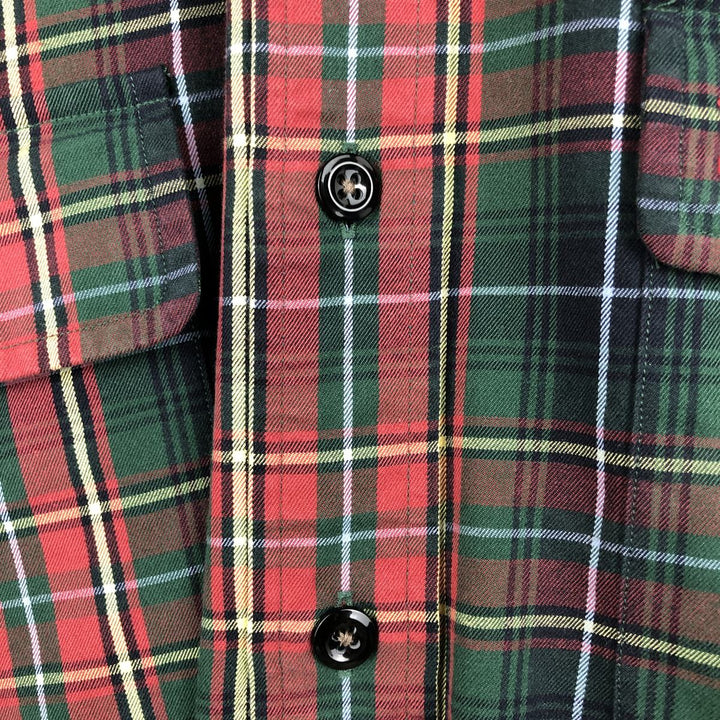 Ralph Lauren POLO by Ralph Lauren WHITFIELD CLASSIC FIT Long-Sleeve Cotton Check Shirt, Men's Size M (approx.) cotton red type Vintage Second Hand