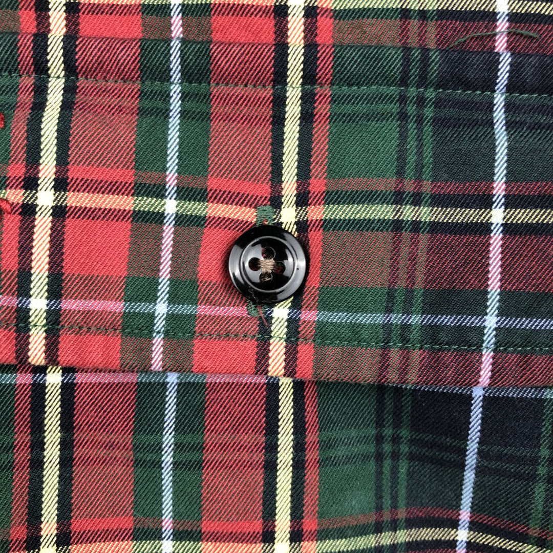 Ralph Lauren POLO by Ralph Lauren WHITFIELD CLASSIC FIT Long-Sleeve Cotton Check Shirt, Men's Size M (approx.) cotton red type Vintage Second Hand
