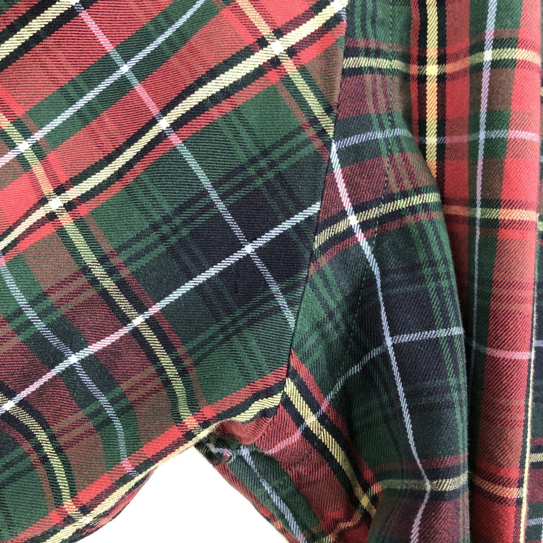 Ralph Lauren POLO by Ralph Lauren WHITFIELD CLASSIC FIT Long-Sleeve Cotton Check Shirt, Men's Size M (approx.) cotton red type Vintage Second Hand