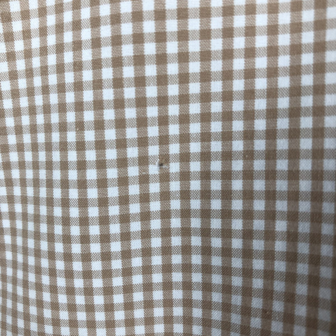 Ralph Lauren CUSTOM FIT Gingham Check Long Sleeve Button Down Check Shirt Men's L size cotton orange type Vintage Second Hand