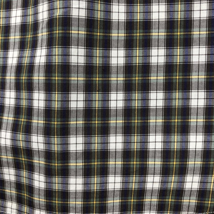 Ralph Lauren long sleeve button down check shirt, men's size L cotton multicolor Vintage Second Hand