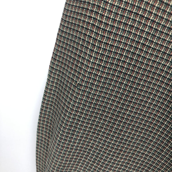 Ralph Lauren BLAIRE long sleeve button down check shirt, men's size M cotton Green type dark green Vintage Second Hand