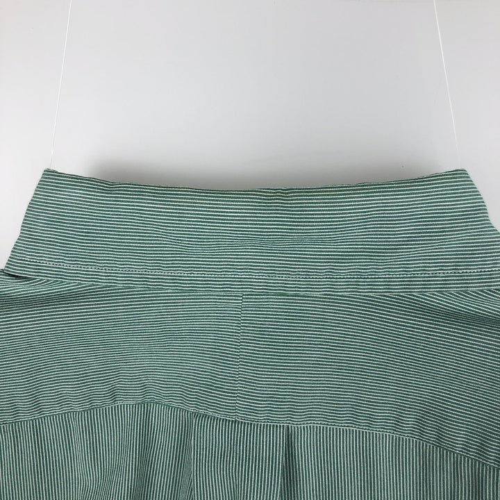 Ralph Lauren YARMOUTH Long Sleeve Button-Down Striped Shirt, Men's Size L cotton green type Vintage Second Hand