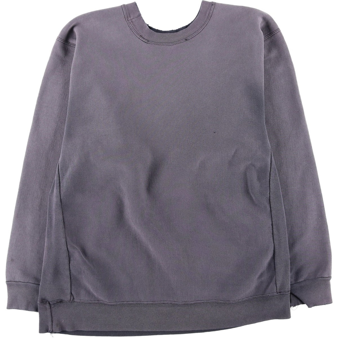80s-90'S Carhartt Logo Sweatshirt, Men's Size L (approx.), Vintage unclear gray type Vintage Second Hand
