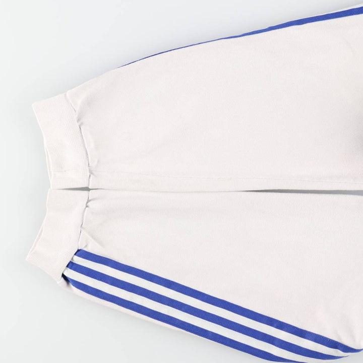 80s-90'S Adidas Trefoil Logo Crazy Pattern Long-Sleeve Rugby Shirt, Men's Size L (Equivalent), Vintage cotton blue type Vintage Second Hand