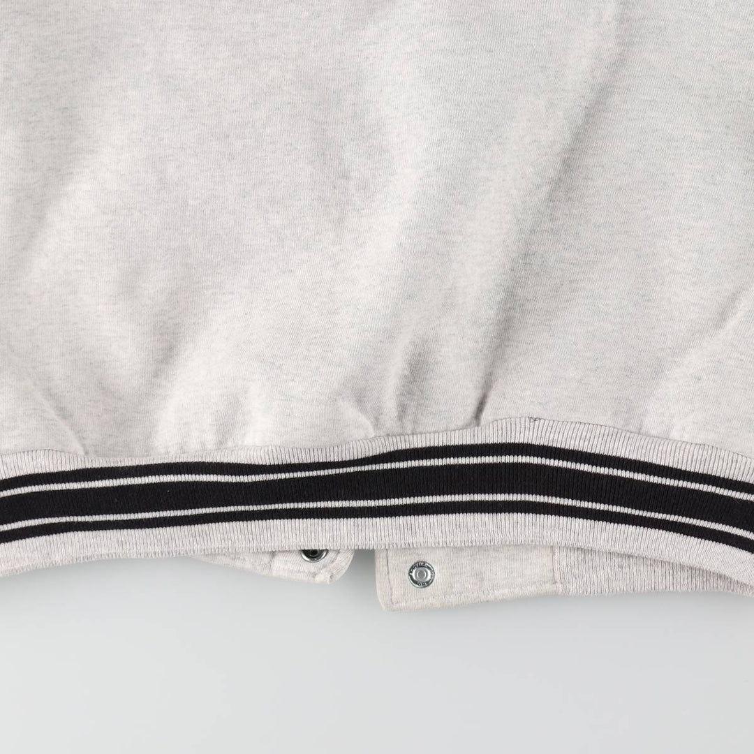 90s-00'S Fruit of the Loom Cocker Spaniel Dog Print Sweatshirt Varsity Jacket (Men's XL equivalent) cotton gray type Vintage Second Hand