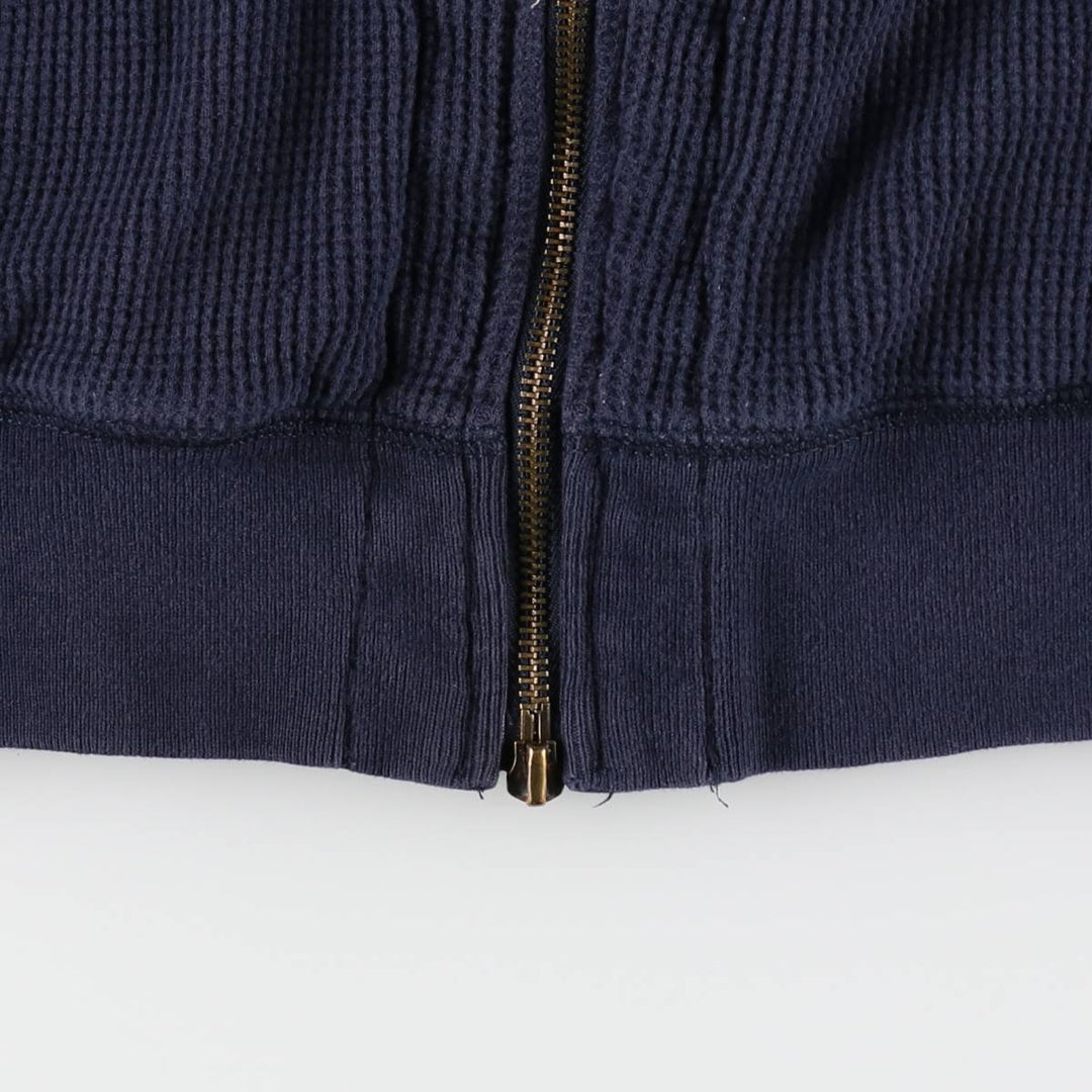 Ralph Lauren POLO by Ralph Lauren Thermal Sweat Full-Zip Hoodie, Men's XL cotton navy blue type Vintage Second Hand