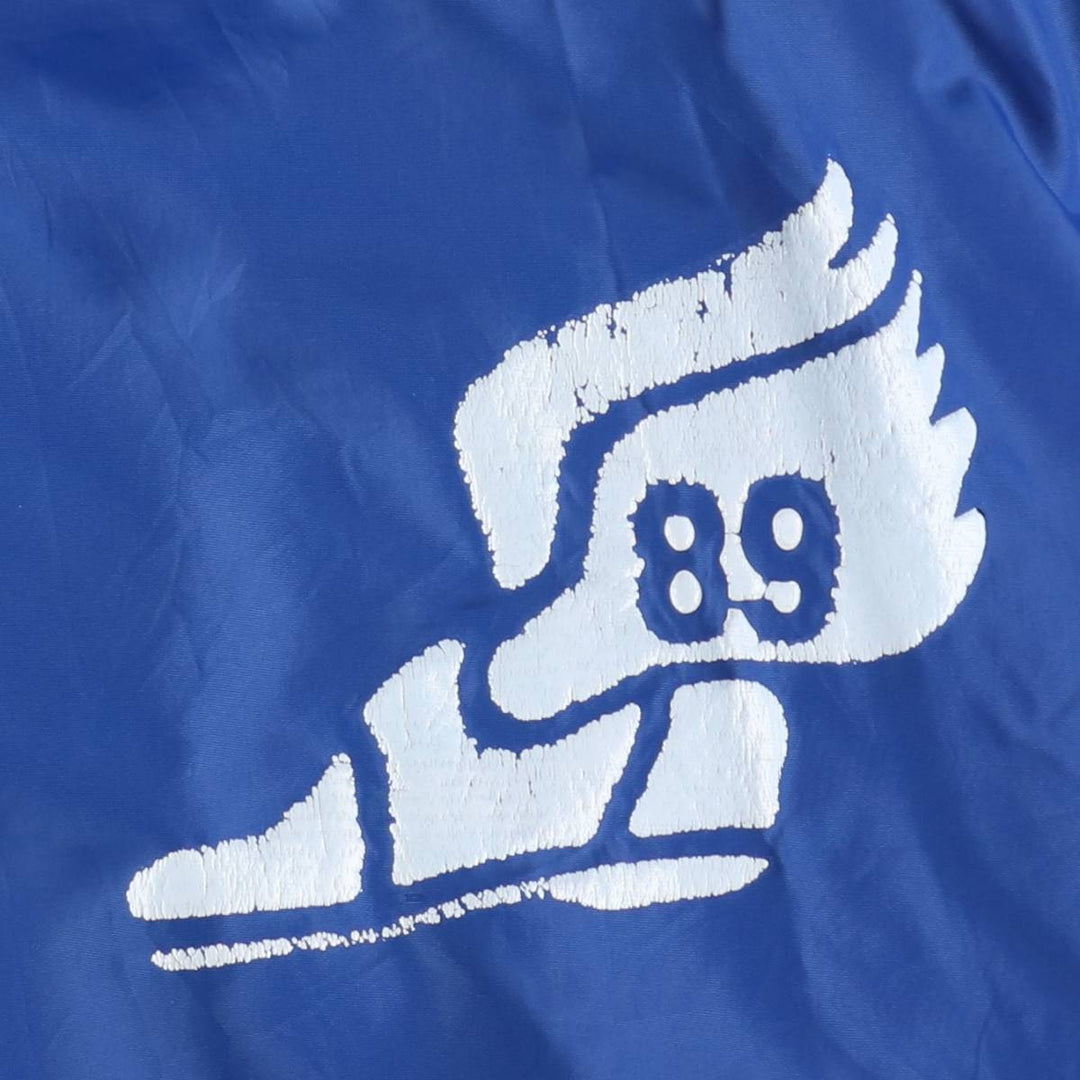 1990'S Russell Double-Faced Anorak Parka, Made in USA, Men's Size L (Equivalent), Vintage Nylon blue type Vintage Second Hand