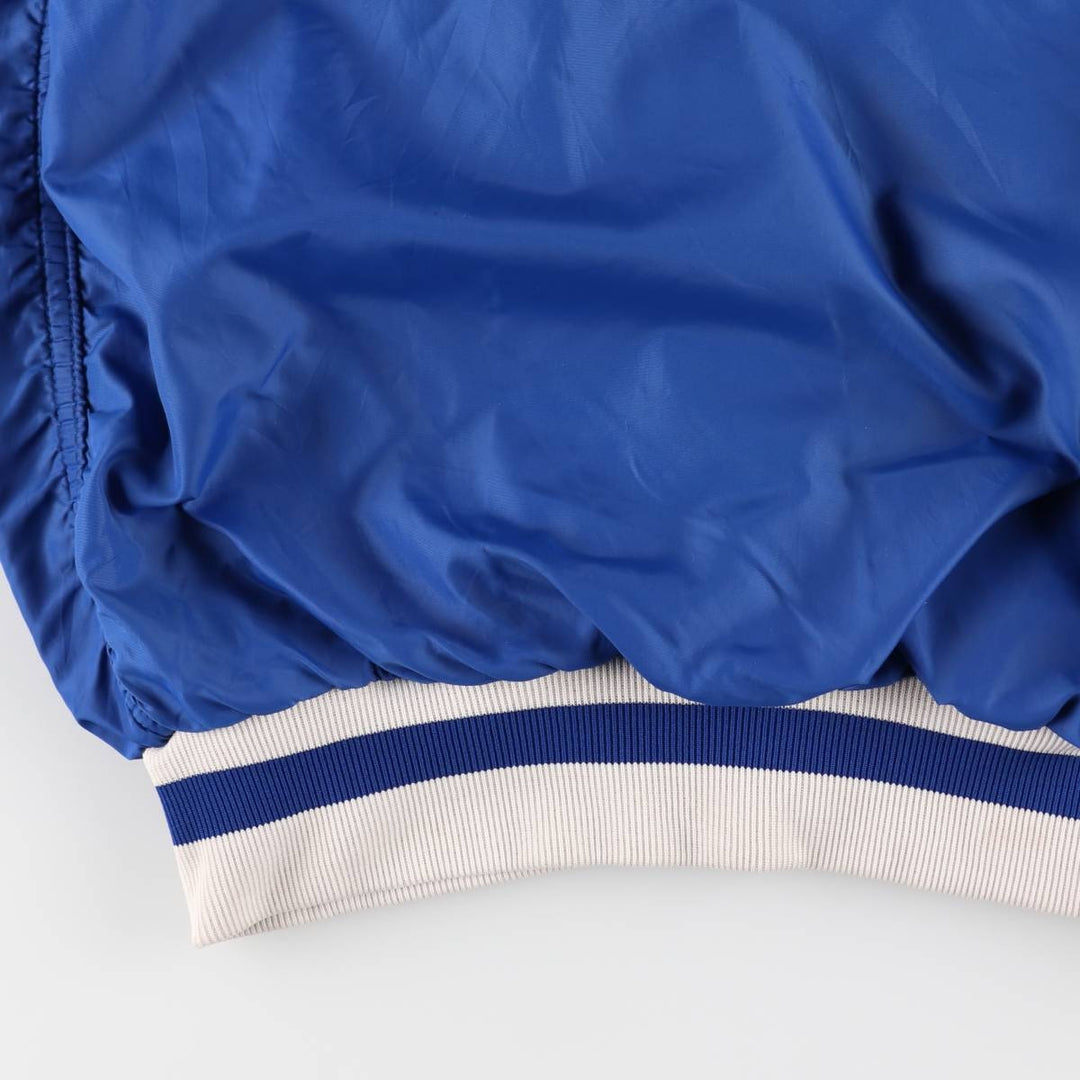 1990'S Russell Double-Faced Anorak Parka, Made in USA, Men's Size L (Equivalent), Vintage Nylon blue type Vintage Second Hand
