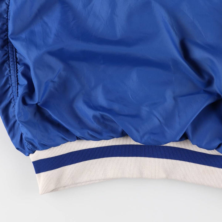1990'S Russell Double-Faced Anorak Parka, Made in USA, Men's Size L (Equivalent), Vintage Nylon blue type Vintage Second Hand